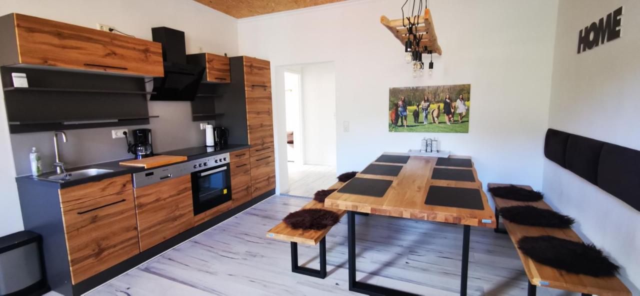 Ferienwohnung Alpakahof Goslar Bagian luar foto
